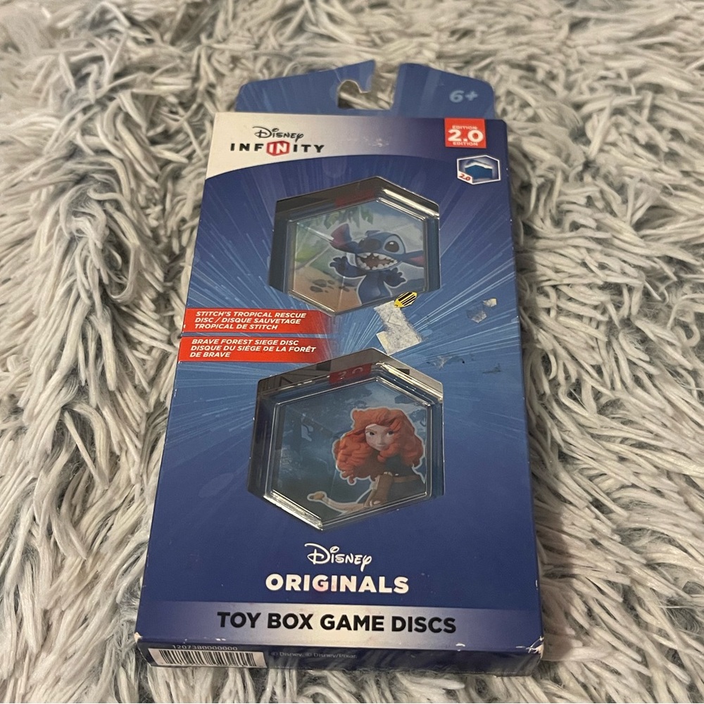 Disney Infinity Toy Box Game Discs, NWT